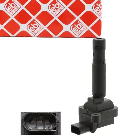 febi 46776 Ignition Coil for MERCEDES W203, CL203, S203, C209, A209, W211, S211, R171, M271 0001502980