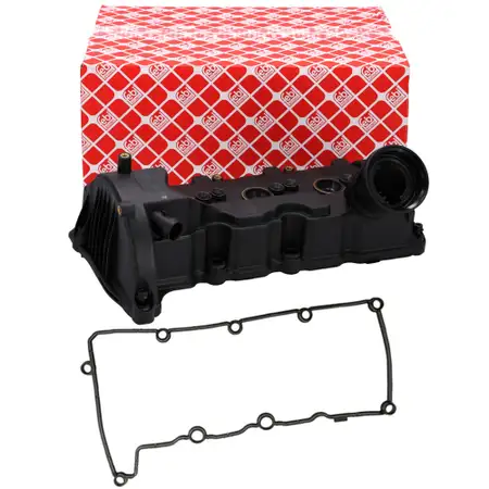 febi Ventildeckel + Dichtung f&uuml;r VW Touareg 7P AUDI A4 B8 A5 8F A6 C7 A7 4G 3.0 TDI rechts