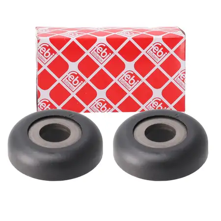2x febi 1003705 W&auml;lzlager f&uuml;r VW e-Up SEAT Mii SKODA e-Citigo Fabia 3 vorne 6R0412249
