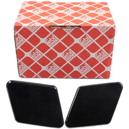 2x febi Abdeckung Waschwasserd&uuml;se Spritzd&uuml;se Scheinwerfer f&uuml;r BMW 3er E90 E91