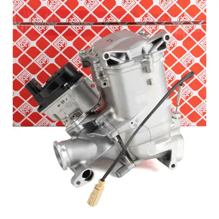 febi 193116 AGR K&uuml;hler Abgasr&uuml;ckf&uuml;hrung f&uuml;r AUDI A6 C7 A8 D4 Touareg 3.0 TDI 059131515FQ
