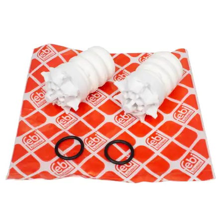 2x febi 36848 Gummianschlag Anschlagpuffer f&uuml;r CITROEN C2 C3 1 PEUGEOT 1007 hinten 5166.67