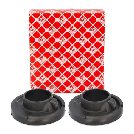 2x febi 193958 Federbeinlager Domlager f&uuml;r VW Multivan Transporter T5 T6 hinten unten