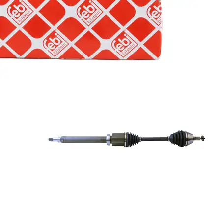 febi Antriebswelle Gelenkwelle f&uuml;r VOLVO C30 S40 2 V50 Schaltgetriebe 6 Gang vorne rechts