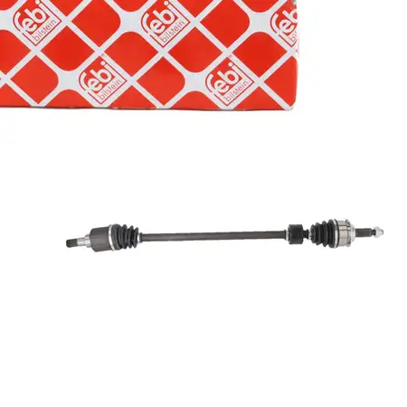 febi Antriebswelle Gelenkwelle f&uuml;r OPEL Agila SUZUKI Splash Vorderachse rechts 374984