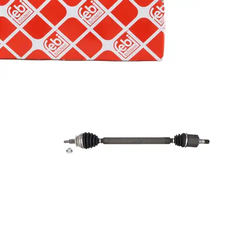 febi 198907 Antriebswelle f&uuml;r VW Polo 4 SEAT Ibiza 3 SKODA Fabia 2 vorne rechts 6Q0407454X