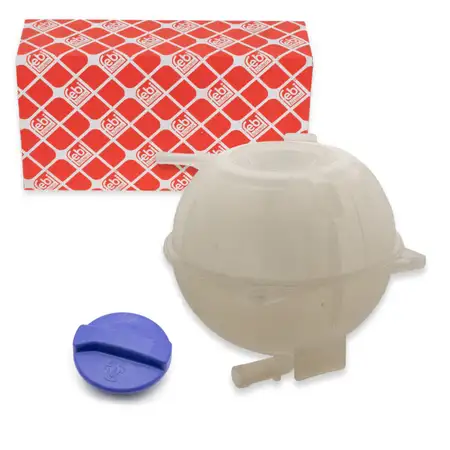 febi Ausgleichsbeh&auml;lter K&uuml;hlmittel + Sensor + Deckel f&uuml;r VW Golf 2 3 Polo 86c Vento 1 2