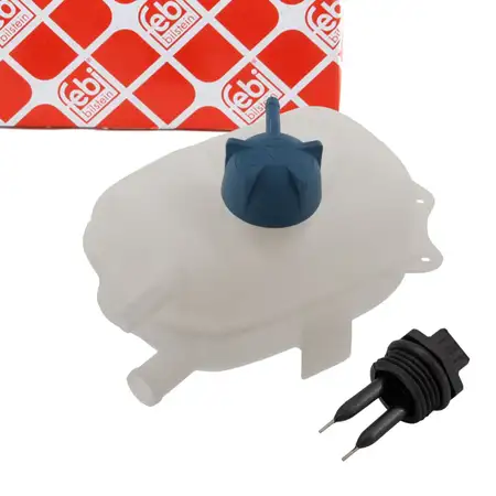 febi Ausgleichsbeh&auml;lter K&uuml;hlmittel + Deckel + Sensor f&uuml;r VW Transporter Bulli T3 ab Fgst.