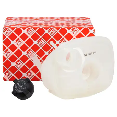 febi Ausgleichsbeh&auml;lter K&uuml;hlmittel + Deckel f&uuml;r VW Golf 1 2 Jetta 1 2 Passat B2 Scirocco