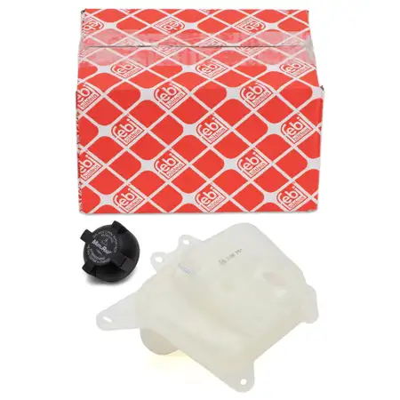 febi Ausgleichsbeh&auml;lter K&uuml;hlmittel + Sensor + Deckel f&uuml;r AUDI 100 C3 80 B3 Coupe