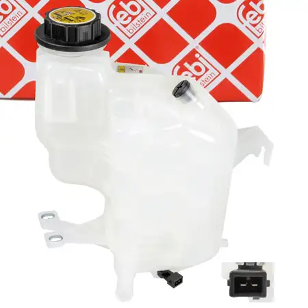 febi 173569 Ausgleichsbeh&auml;lter K&uuml;hlmittel + Deckel + Sensor f&uuml;r LAND ROVER Discovery 4