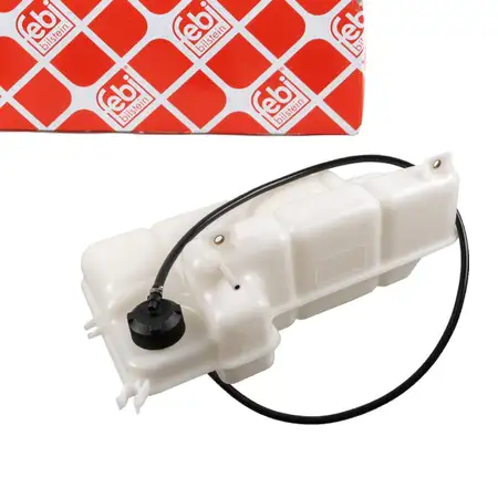 febi Coolant Expansion Tank + Cap + Sensor for IVECO Daily 3 2.8 504007333