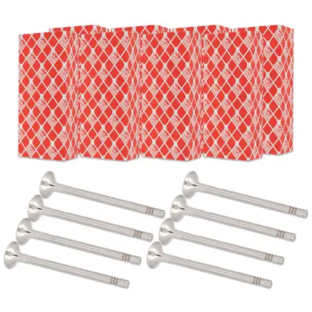 8x febi 193646 Exhaust valve for PSA Jumper 2 Boxer, Ford Mondeo 3, Transit 2.0/2.2/2.4 D