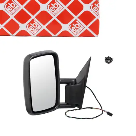 febi 102330 Au&szlig;enspiegel Seitenspiegel f&uuml;r MERCEDES Sprinter B901-B904 links 0008114930