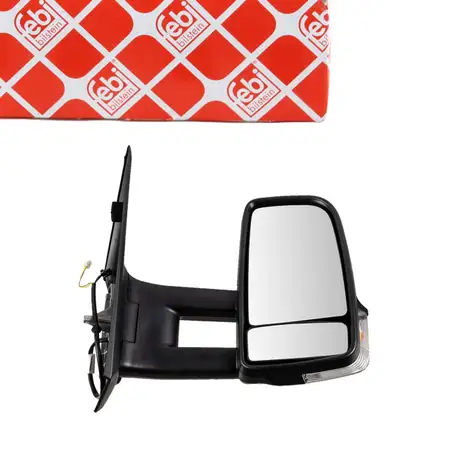 FEBI Au&szlig;enspiegel Seitenspiegel MERCEDES-BENZ Sprinter 3-5t B907 B910 rechts 9108100901