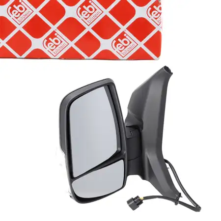 febi 198359 Au&szlig;enspiegel Seitenspiegel f&uuml;r FORD Transit V363 links 2365947