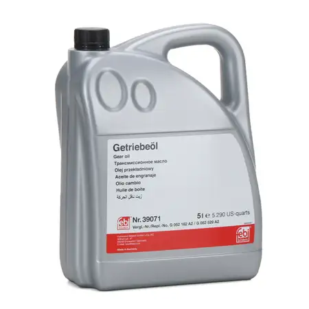 5L 5 Liter FEBI 39071 Getriebe&ouml;l Automatikgetriebe&ouml;l f&uuml;r DSG VW TL52182 DCTF-1 GELB