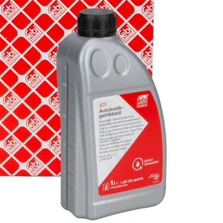 1L 1 Liter febi 39095 Automatikgetriebe&ouml;l ATF GR&Uuml;N f&uuml;r AUDI BMW CHRYSLER JAGUAR