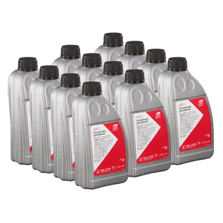 12L febi 14738 ATF Automatikgetriebe&ouml;l GELB f&uuml;r MB 236.11 VW LT71141/TL52162 BMW ATF 4
