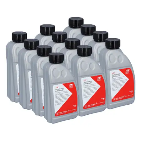 12L febi 177652 ATF Automatikgetriebe&ouml;l BLAU f&uuml;r Mazda ATF FZ 113E01