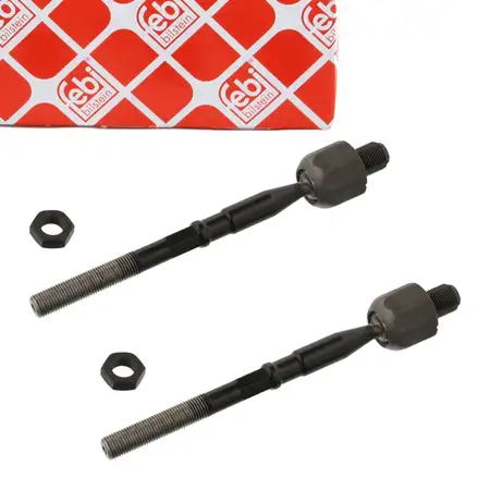 2x febi 36501 PROKIT Spurstange Axialgelenk f&uuml;r BMW 3er E46 Z4 E46 E85 vorne 32106774222
