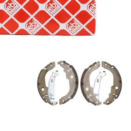 febi Bremsbackensatz Bremsanlage f&uuml;r PEUGEOT 207 207+ 208 1 CITROEN DS3 hinten 1611451680
