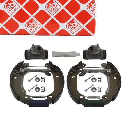 febi 37530 Bremsbackensatz + Radbremszylinder + Zubeh&ouml;r Feststellbremse hinten