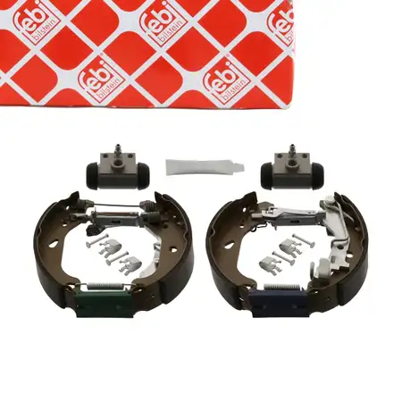 febi 38743 Bremsbackensatz + Radbremszylinder + Zubeh&ouml;r Feststellbremse hinten