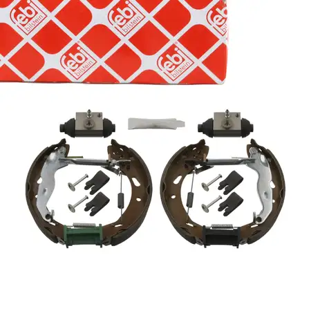 febi 38006 Bremsbackensatz + Radbremszylinder + Zubeh&ouml;r Feststellbremse hinten
