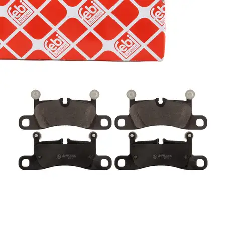 febi Bremsbel&auml;ge Bremsbelagsatz f&uuml;r PORSCHE 991 3.4 Carrera 350 PS hinten 99135293902