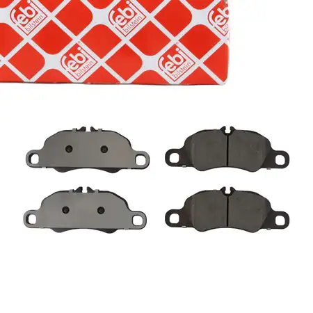 febi Bremsbel&auml;ge f&uuml;r PORSCHE 991 3.4 Carrera 997 3.6 Carrera 981 2.7 vorne 98135193900