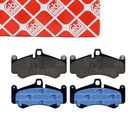 febi 116173 Bremsbel&auml;ge f&uuml;r PORSCHE 997 3.6 Turbo 480 PS 03.2006-12.2009 vorne 99735194700