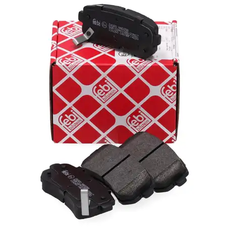 febi Bremsbel&auml;ge f&uuml;r HYUNDAI i20 1 ix35 Accent 3 KIA Ceed Pro Ceed Rio 2 Sportage 2 hinten