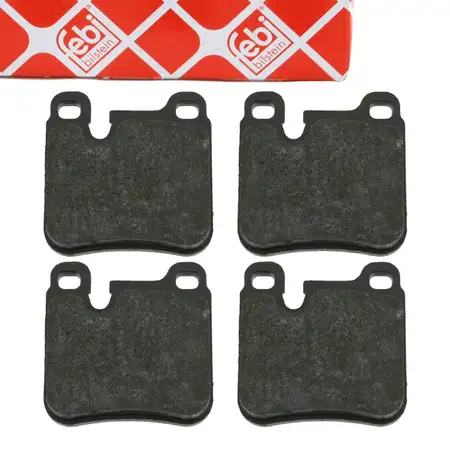 febi Bremsbel&auml;ge Bremsbelagsatz f&uuml;r PORSCHE 911 964 3.6 Carrera hinten 96435294901