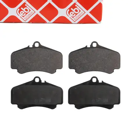 febi Bremsbelagsatz f&uuml;r PORSCHE 911 996 3.6 GT3 911 997 3.6 3.8 vorne 99635194091