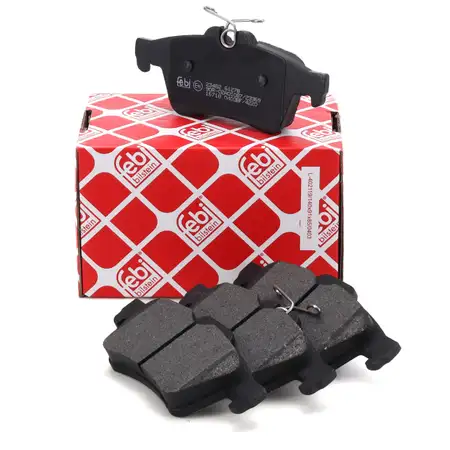 febi Bremsbel&auml;ge Bremsbelagsatz f&uuml;r FORD Focus 2 3 OPEL Vectra C CITROEN C5 3 VOLVO hinten