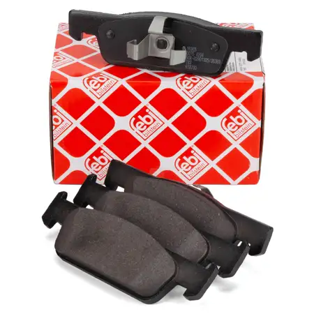 febi Brake Pads Brake Pad Set for RENAULT Clio 4, Twingo 3, SMART ForFour, Fortwo 453 (Front)
