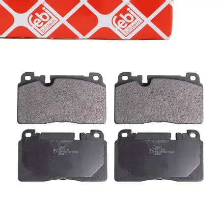 febi 16939 Bremsbel&auml;ge Bremsbelagsatz f&uuml;r AUDI Q5 8R PORSCHE Macan 95B vorne 8R0698151H