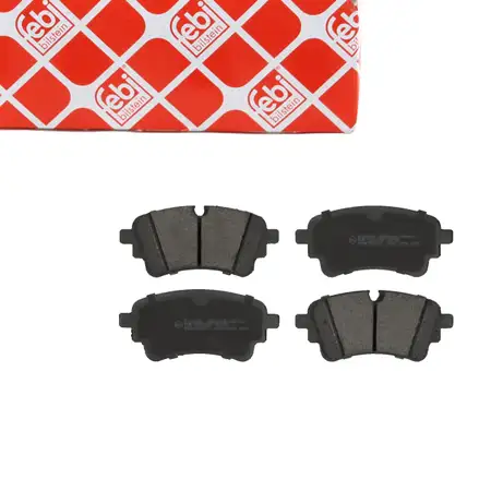 febi 184231 Bremsbel&auml;ge Bremskl&ouml;tze f&uuml;r AUDI A4 B9 A5 F5 A6 C8 A7 4K A8 4N Q5 FY hinten