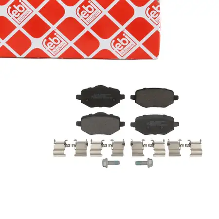febi 184234 Bremsbel&auml;ge f&uuml;r PSA C4 3 DS3 2008 2 208 2 OPEL Corsa F Mokka hinten