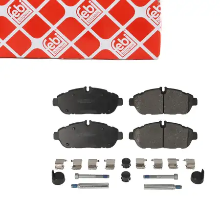 febi 186401 Bremsbel&auml;ge Bremsbelagsatz f&uuml;r FORD Transit V363 Hinterachse 2480690