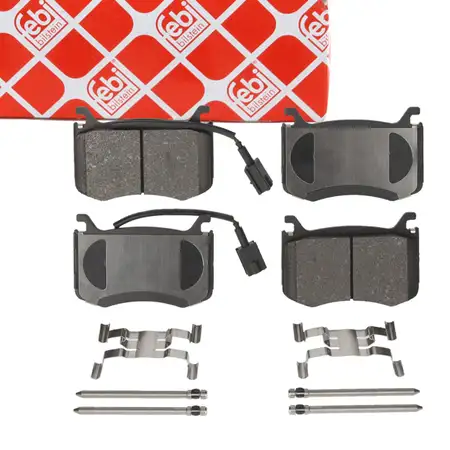 febi 188671 Bremsbel&auml;ge Bremsbelagsatz f&uuml;r ALFA ROMEO Giulia 952 Vorderachse 77367676