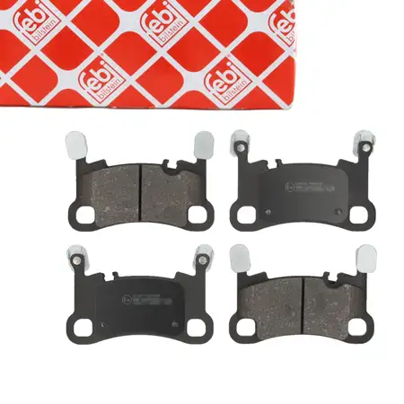 febi 188674 Bremsbel&auml;ge Bremsbelagsatz f&uuml;r PORSCHE Cayenne (9Y) PR-1KR/1KV hinten