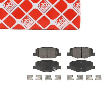 febi 188676 Bremsbel&auml;ge f&uuml;r MG MG ZS SUV AZS1 1.0 T-GDi / 1.5 VTi Hinterachse 10807527