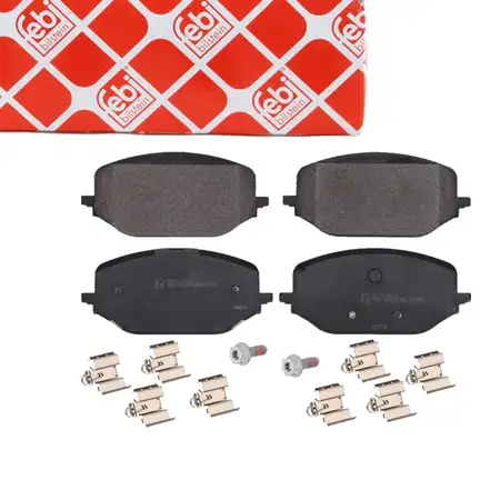 febi 192658 Bremsbel&auml;ge f&uuml;r CITROEN DS OPEL PEUGEOT TOYOTA mit 304mm Scheiben vorne