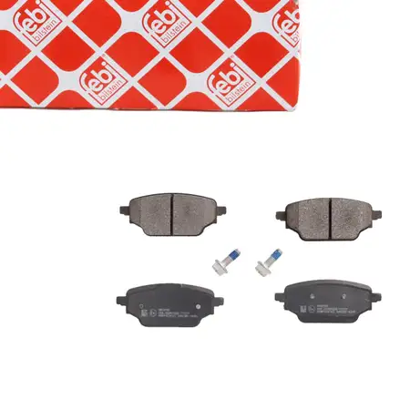 febi 193457 Bremsbel&auml;ge f&uuml;r RENAULT Kangoo 3 / Rapid NISSAN Townstar XFK Hinterachse