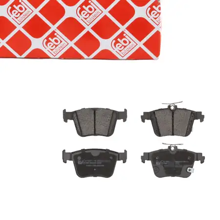 febi 196403 Bremsbel&auml;ge Bremsbelagsatz f&uuml;r MG 4 EH32 EV Hinterachse