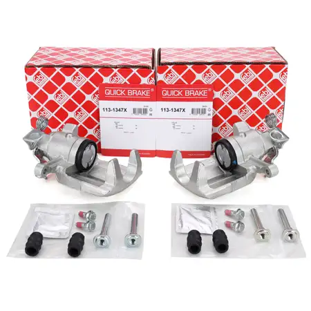 2x febi Bremssattel + F&uuml;hrungsh&uuml;lsen f&uuml;r VW California Multivan Transporter T5 T6 hinten