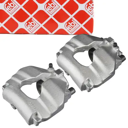 2x febi Bremssattel &Oslash; 60mm f&uuml;r VW Multivan Transporter T5 T6 2E3 Touareg 7L 2.5 TDI vorne