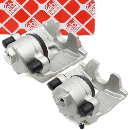 2x febi Bremssattel &Oslash; 57mm f&uuml;r VW Sharan 7N Tiguan 5N AUDI Q3 8U SEAT Alhambra vorne